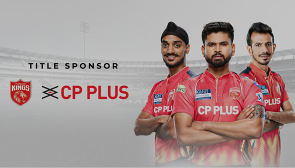 Punjab Kings announce CP PLUS as new Title Sponsor
